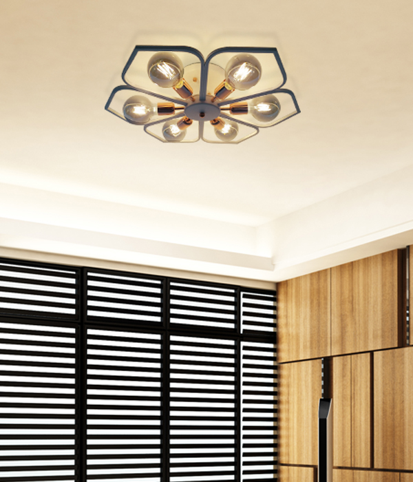 백합 6등 직부등, 천정등, 인테리어조명