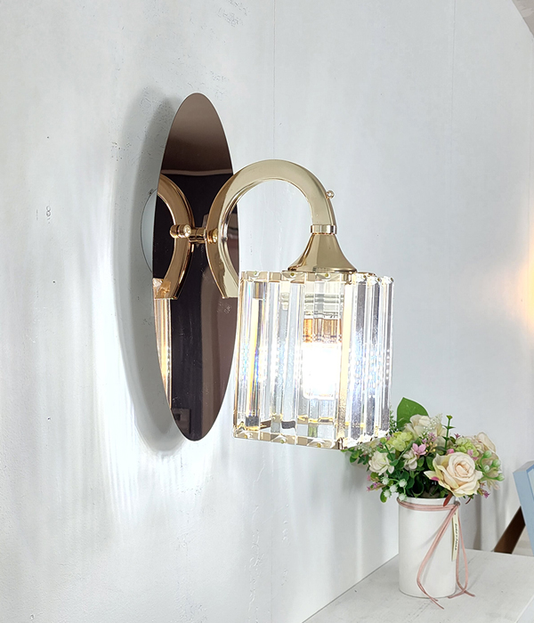 달리 크리스탈 벽등, 벽무드등 (골드)